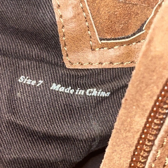 Dolce Vita Fringe Suede Ankle Boots size 7 - Picture 8 of 10